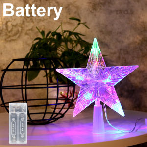 Abenkle 198LED Tree Waterfall String Light Christmas Decorations Star String Lights for Fairy Icicle Light for Garden Wedding