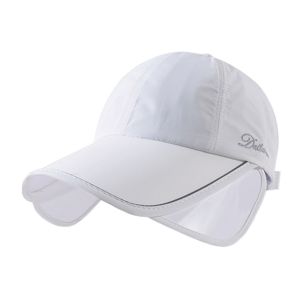 GOLFDIN Breathable Baseball Cap UV Protection Wide Brim Panama Cap Summer Outdoor Beach Hat Men Women