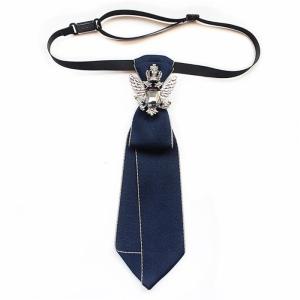 Pre Tied Tie for Girls Senior School Lady Pre-tied Tie Elegant Look for Business and Office Use