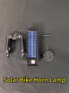 2026 USB Rechargeable Bike LED Front Light With Cycling Bike Horn Waterproof Bicycle Bell Front Light Easy To Instal Night Riding