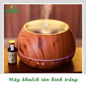 [TẶNG TINH DẦU] Máy Khuếch Tán Tinh Dầu Trụ Tròn 1000ml Tích hợp loa BLUETOOTH - Máy xông tinh dầu mẫu mới cao cấp phun sương tạo ẩm tạo hương thơm dịu nhẹ