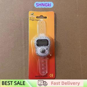 SHNGki Electronic Finger Counter Ring Finger Click Portable Resettable Digital Display Counter Golf Count Braided Prayer Accessories