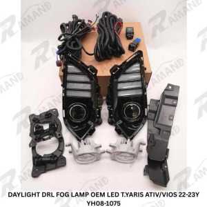 TOYOTA VIOS ATIV 2022-2025 OEM DAYLIGHT DRL STRATRUNNING SIGNAL LIGHT FOG LAMP SUPER LED