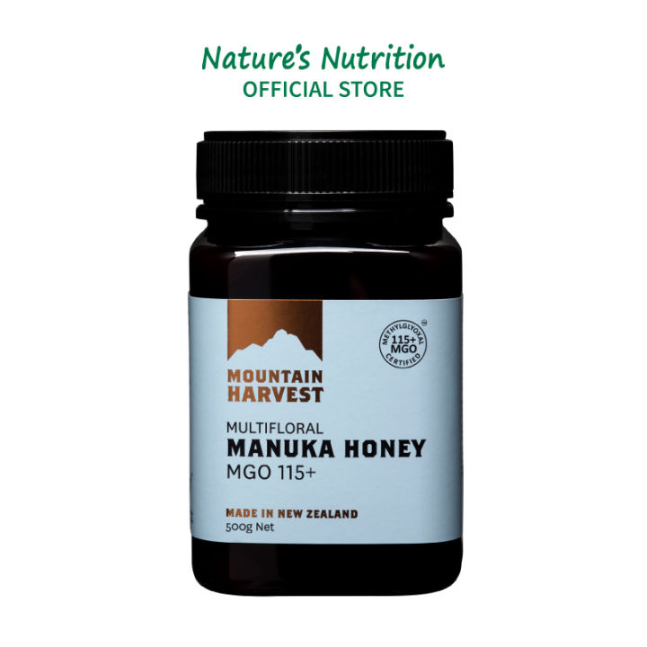 Mountain Harvest MGO 115+ Manuka Honey 500g
