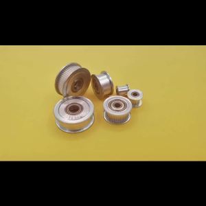Aluminum Alloy 2GT 40T Idler Pulley with Bearing 3/4/5/6/7/8mm Bore 7/11mm Width Synchronous Wheelfor GT2 Timing Belt