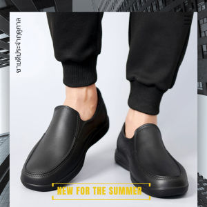 LHMonday 2024ผู้ชายรองเท้าหุ้มส้น แถมเป็นสินค้าใหม่ ใส่สบายราคาถูก น้ำหนักเบาทนทาน ใส่แล้วไม่หนักเท้าแน่นอน พื้นกันลื่น