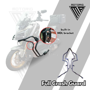 QJMOTOR ATR 160 - MotoRig Crash Guard Heavy Duty [HUB]