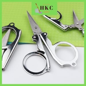 Gunting Kecil Lipat Small Stainless Steel Folding Scissor