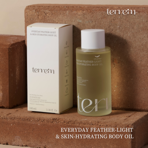 Terrein | น้ำมันบำรุงผิวสูตรบางเบา | everyday feather-light & skin-hydrating body oil | ขนาด 100ml