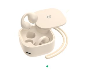 ORI!! EARBUD BT Wireless OW2 Olike OPENFIT Warna CREAM - UNGU Purrple LILAC Headsfree Bluetooth Versian 5.3 20H Playing Time Open Ear Air Conduction Phone - Clip Design Free Your Years OPPO Asli Nya Dari Earphone Hand free Wirelles ORIGINAL Headseat