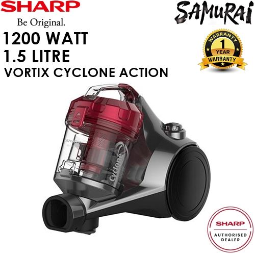 SHARP BAGLESS VACUUM CLEANER 1200W ECC1219S/ 1800W ECC1819R/ 2200W