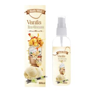 PARFUM BODY MIST VANILLA ICE CREAM 100ML / PARFUM AROMA VANILLA / PARFUM BADAN