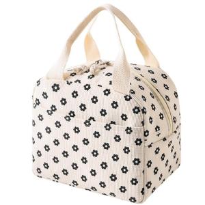 Hộp Ăn Trưa cách nhiệt ăn trưa trường hợp tái sử dụng làm mát Túi vải to sợi túi đựng bữa trưa cho văn phòng làm việc đi dã ngoại