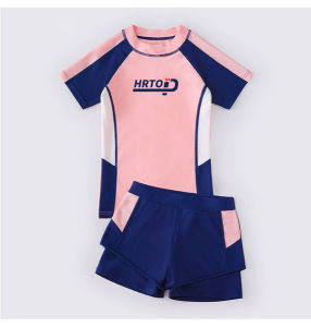 【Mermaid Swimsuit】 Childrens Swimsuit Girls Swimwear New Sunscreen Skirt Swimsuit Suit girls split body swimwear new student sports professional swimwear for older childrenMuslimah泳装儿童女孩泳衣Baju Renang Budak女孩泳衣Muslimah