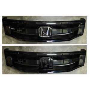 HONDA ACCORD 2008~2012 FRONT GRILL ABS MATERIAL GLOSS BLACK CHROME HIGH SPEC