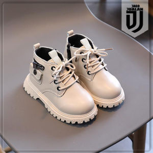 Sepatu Boots Tali Anak usia 1 2 3 4 5 tahun Variasi Saku / Sepatu Boots Fashion Anak Laki Laki Perempuan Tali Resleting / Sepatu Pantofel Balita Boots Anak Cowok Cewek Sporty / Sepatu Gunung Boots Anak Wanita Pria Variasi Gembok Trendy / Sepatu Anak Keren