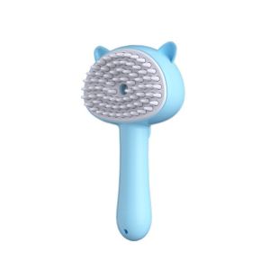 PWD0442 Một Nút Bấm Lược chải lông thú cưng Đa chức năng Sạc USB Bàn chải hơi nước cho thú cưng Đa chức năng Loại bỏ lông rối Lược làm sạch lông thú cưng Dành cho chó