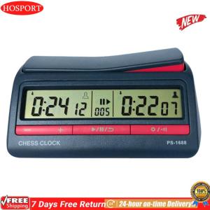 Stopwatch Board Clock Professional Digital Chess Clock Plastic Battery Powered Multifunctional Lightweight for Training Teaching