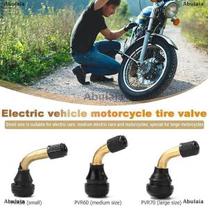 [COD] Abulaia ก้านวาล์วยางแบบไม่มียางในสำหรับสกู๊ตเตอร์ไฟฟ้าจักรยานระดับลมยางก้านวาล์วสำหรับรถจักรยานยนต์วิบาก1ชิ้น