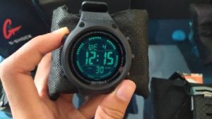 TERLARIS!! Skmei JAM TANGAN SKYMAX 2026 Strap Rubber Anti Air - Tahan air WaterProof Free Box COD