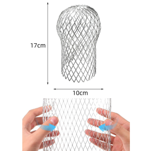 Stainless Gutter Cover Gutter Drain Gutter Cover Roof Gutter Strainer Downspout Cover Expand Aluminum Gutter Guard Strainer Stop Leaf Blockage Drainage Pipe Net Cover Gutter Guard Hardware