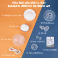 Máy hút sữa không dây Mama Choice | Cup hút sữa rảnh tay phễu silicon mềm mại, vắt sữa hiệu quả. 
