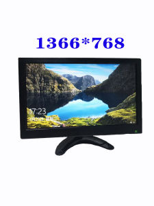 11.6 Inch TFT LCD Monitor With AV HDMI BNC VGA Input 1366x768 Portable Mini HD Color Screen Display With Built-in Speaker