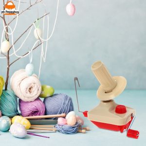 DIY Handheld Yarn Winder for Knitting and Crocheting Compact Manual String Winder for Craft Projects