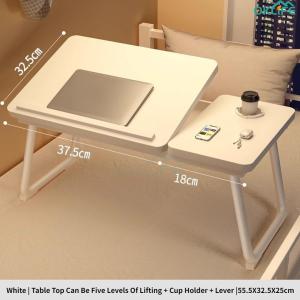 🌟SG STOCK🌟Study desk small table on the bed folding desk small table  height-adjustable desk
