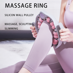 Premium Detachable Cellulite Massage Roller for Leg & Body Slimming Yoga Foam Roller with Adjustable Abdominal Massage for Fitness and Wellness