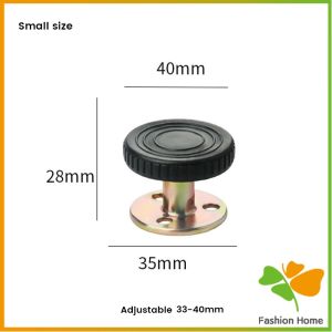 FASHION ตัวยึดเฟอร์นิเจอร์ สแตนเลส ที่ยึดหัวเตียง กันชนเตียง ลดการสั่นสะเทือน ลดเสียงกระแทกHeadboard Stopper