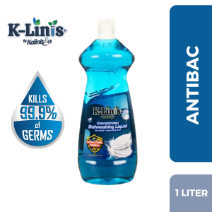 Kalinisan Concentrated Dishwashing Liquid Blue Antibacterial Scent