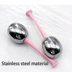 Stainless Steel Facial Cryo Ice Globes Energy Beauty Ball Eye and Face Massage Roller Reduce Puffiness Get Acne Free Remove Fatigue Stainless Ice Hockey Beauty Ball Facial cryo ice globes face Eye Massage Skin Care