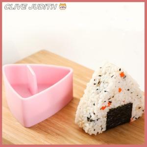 CISWGE Sushi khuôn onigiri gạo bóng thực phẩm Báo Chí tam giác Sushi Maker Khuôn Sushi Kit