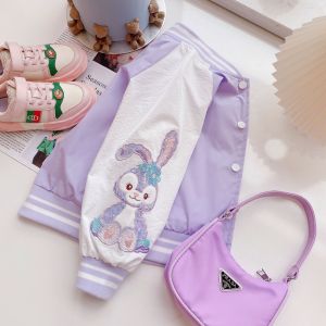 [2-18 years old] Sequins Embellished Stella Embroidery Children Teenager Waterproof Bomber Jacket