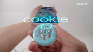 NANLITE cookie cookie-s Type-C LED Mini Light Square and Round Shape Palm Sized for Smartphones