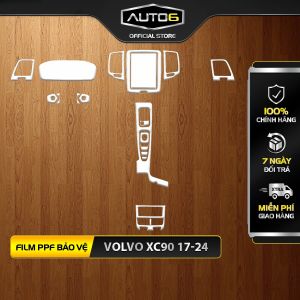 VOLVO XC90 2017-2024 - Film PPF dán chống xước nội thất ô tô - AUTO6 < chống xước và che mờ các vết xước cũ >