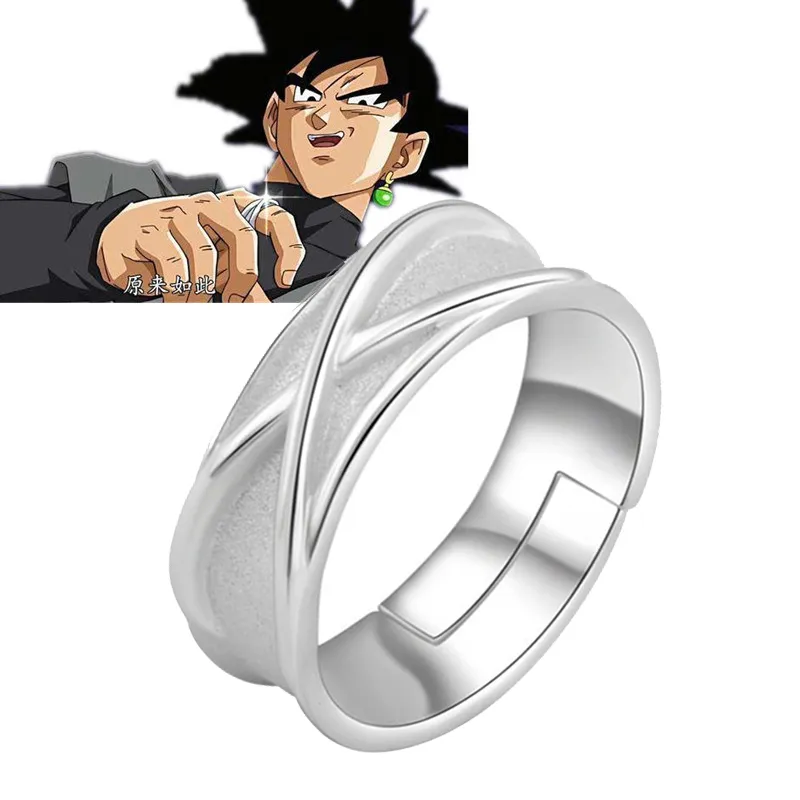Dragon Ball Z Anime Goku Rings Dark Zamasu Time Ring Accessories