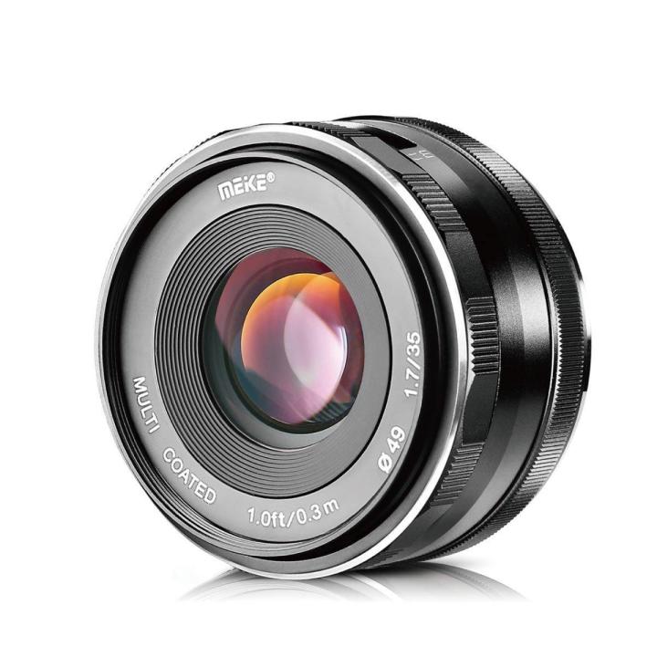 Meike MK 35mm Large Aperture Manual Focus Fixed Lens for