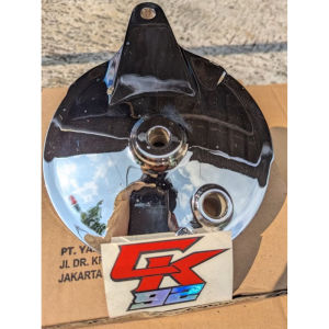 TUTUP KAMPAS/TUTUP TROMOL JUPITER NEW/MX OLD/FIZ R (TROMOL BESAR) CROM BAHAN ORIGINAL