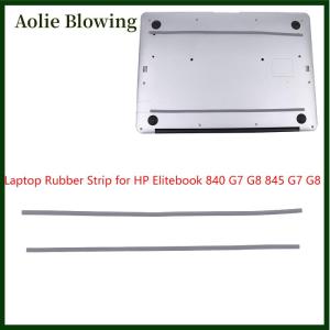 Aolie 1 2Pcs Laptop Rubber Strip For HP Elitebook 840 G7 G8 845 G7 G8 Bottom Case Foot Pad Surface Laptop Rubber Feet Strips