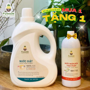 Fuwa3e - KM Rửa chén sinh học từ dứa 3L8 tặng Ngâm rửa Thực phẩm 1L (Wash the dishes 3L8)