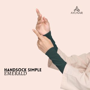 Ayunar - Handsock Simple - Sarung tangan handsocks muslimah anti melorot