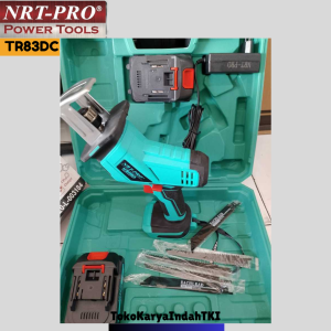 Gergaji Jigsaw Baterai Jig Saw Mesin NRT-PRO TR83DC Recipro Saw