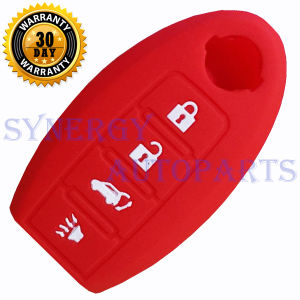 Casing Silikon Karet Kunci Remote Nissan X-trail Xtrail 4 Tombol