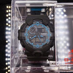 D-ZINER นาฬิกาข้อมือผู้ชายสายสปอร์ต นาฬิกาดิจิตอล2ระบบ สามารถกันน้ำได้ จับเวลา ตั้งปลุกได้ หน้าปัดแสดง วัน วันที่ เดือน แถมฟรีพร้อมกล่อง