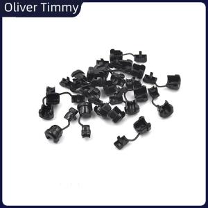 [Oliver Timmy] 20PC 6N-4 STRAIN BUSHING SJT 18AWG T = 0.5 ~ 1.6mm NYLON 66 Black