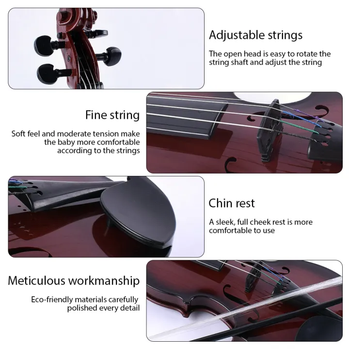 Simulated%20Violin%20Music%20Practice%20Violin%20for%20Beginners%20Violin%20Kit%20Musical%20Instrument%20Exquisite%20Workmanship%20Performance%20Props%20Gifts%20Adjustable%20Strings%20-%20Image%207