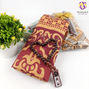 Parcel Sajadah Al Basra Free Tasbih Kayu Souvenir Tahlil Oleh Oleh Haji Umroh