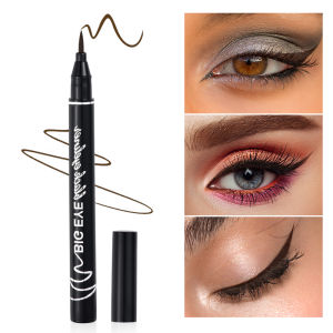 Waterproof Double Forked Tip Lower Eyelash Pen Makeup Ultra-thin 2 Fork Tip Liquid Eyeliner Natural Eye Brow Lower Lash Pencil